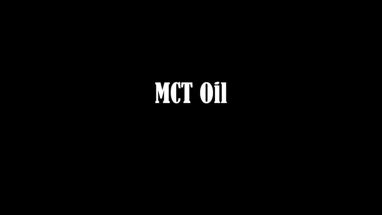 MCT Oil