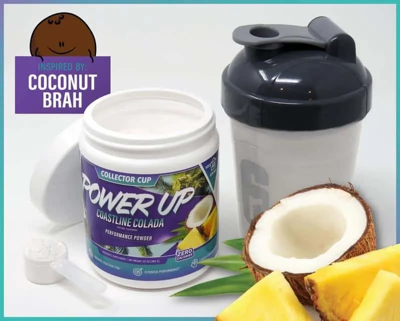 Coconut Brah Drink Power Up Energy Powder – Coastline Colada