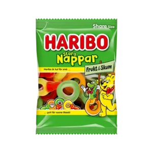 Stora Nappar - Frukt & Skum - Haribo
