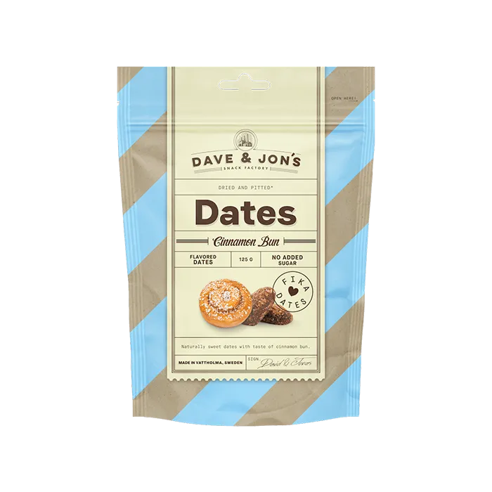Dave & jon's - cinnamon bun dates