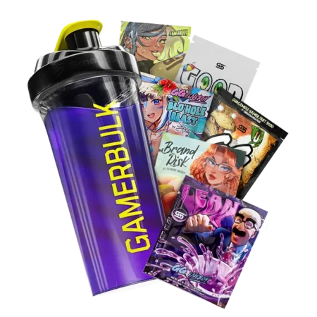Gamer Supps Mix-pack with Gamerbulk Opacity shaker