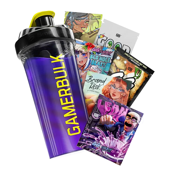 Gamer Supps Mix-pack with Gamerbulk Opacity shaker