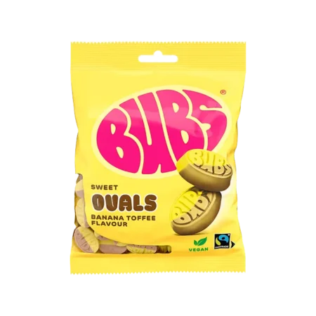 bubs sweet ovals banana toffee