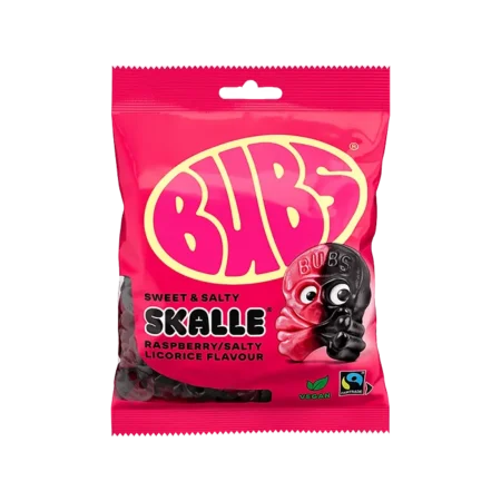 bubs sweet salty skalle hallon lakrits