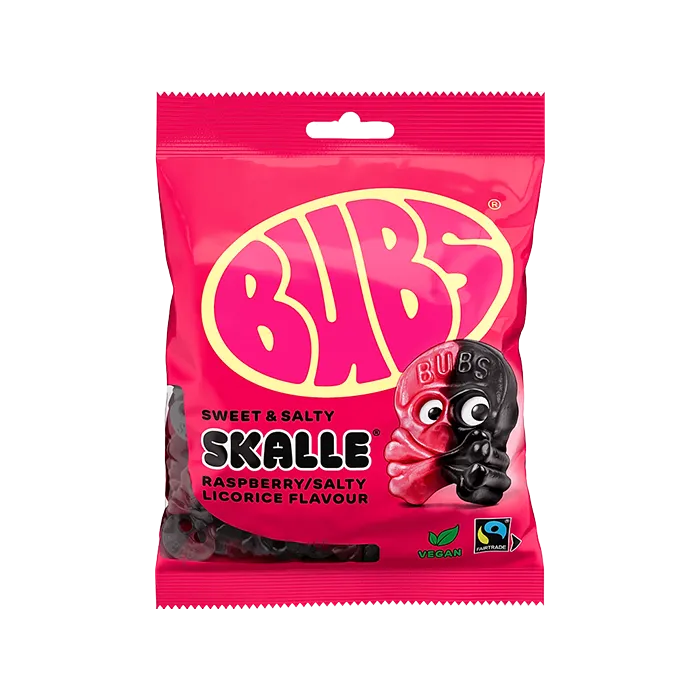 bubs sweet salty skalle hallon lakrits