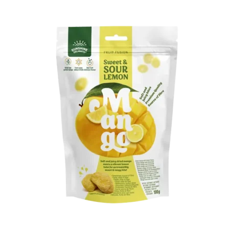 sunshine delights fruit fusion sweet and sour lemon mango