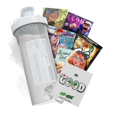 Gamer Supps Mix-pack with Gamerbulk Permafrost shaker