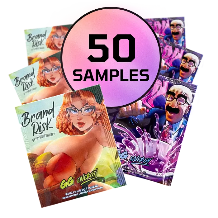 Gamer Supps - Brand Risk & LEan Sample pack (100 servings)