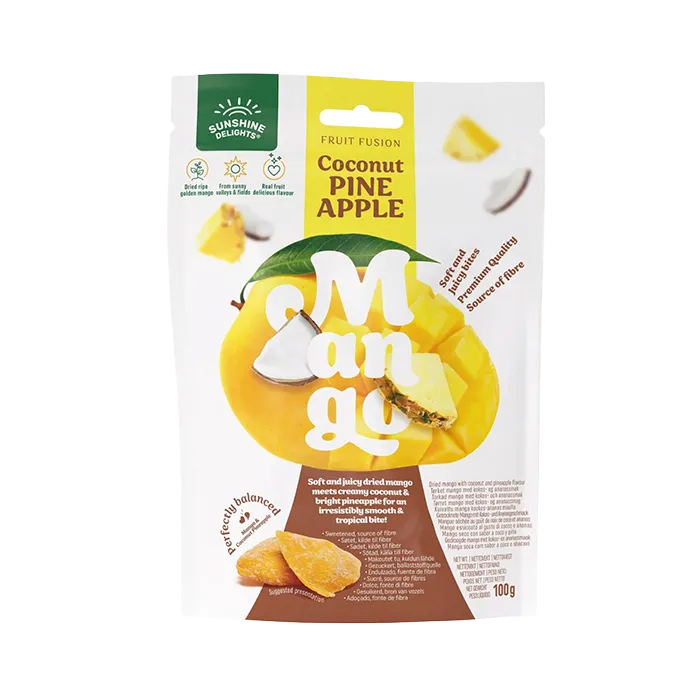 Coconut pineapple mango