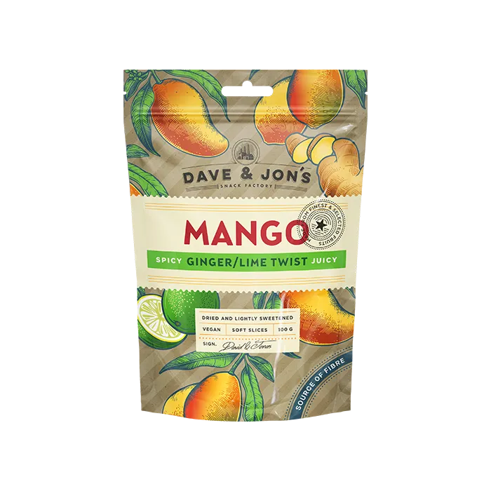 dried mango ginger lime