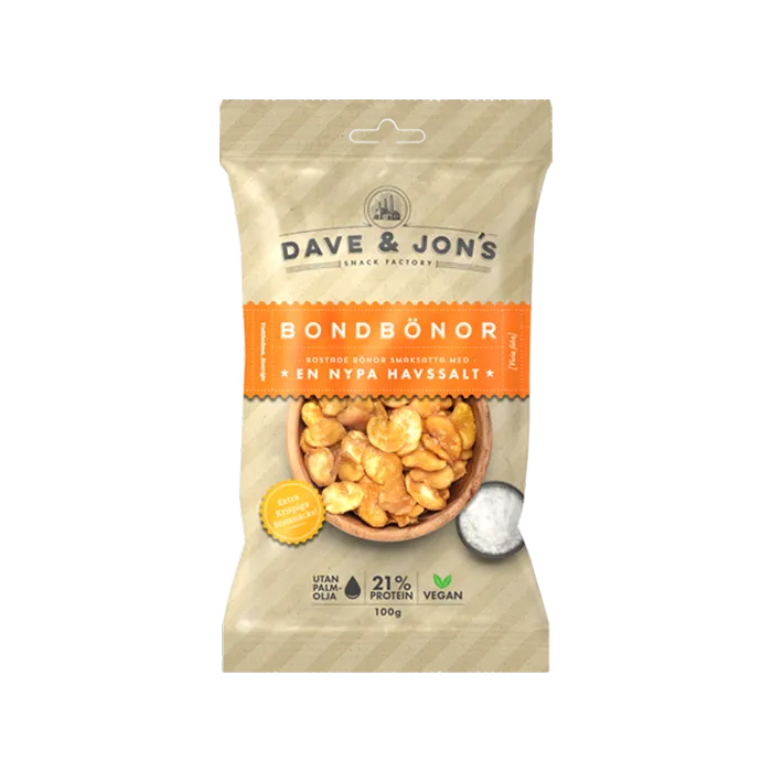 roasted broad beans seasalt