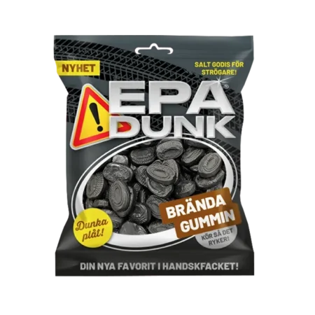 Epa dunk brända gummin