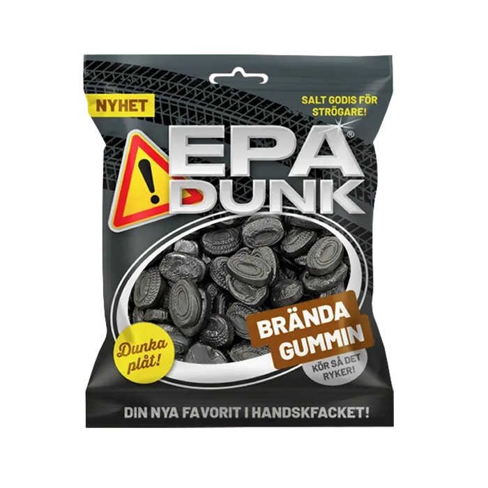 Epa dunk brända gummin