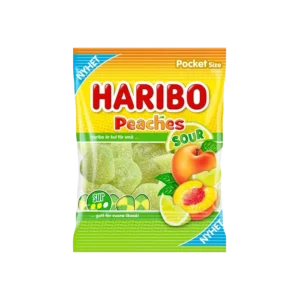 Haribo peaches sour
