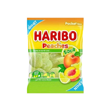 Haribo peaches sour