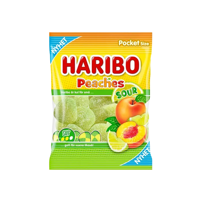 Haribo peaches sour