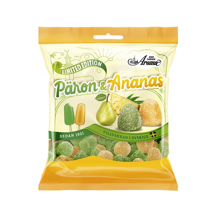 arom pear pineapple