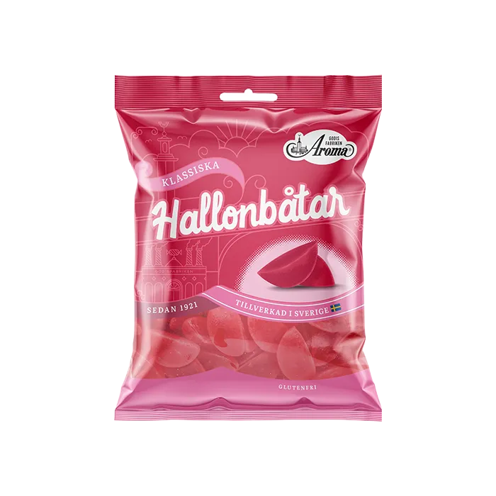 aroma hallonbåtar 125