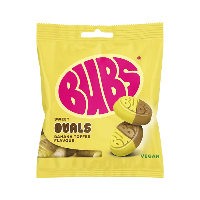 bubs ovals banana toffee