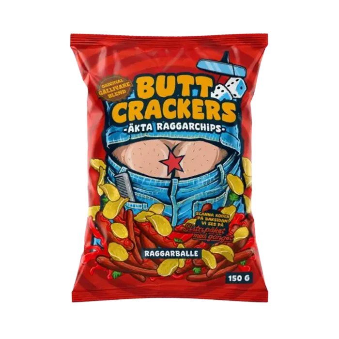 butt crackers raggarballe