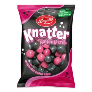 Brynild – Knatter Raspberry & Liquorice (80g)