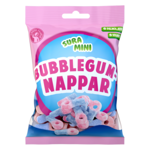 Candy People – Sour Mini Bubblegum Pacifiers (70g)