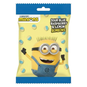 Minions – Sour Blue Raspberry & Lemon BonBons (90g)